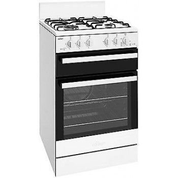 CFG503WBLP Chef 54cm Freestanding Gas Cooker Oven
